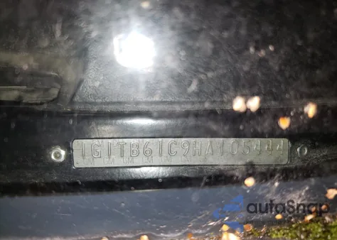 1987 Chevrolet Chevette Cs z USA, uszkodzony, nr VIN 1G1TB61C9HA105444